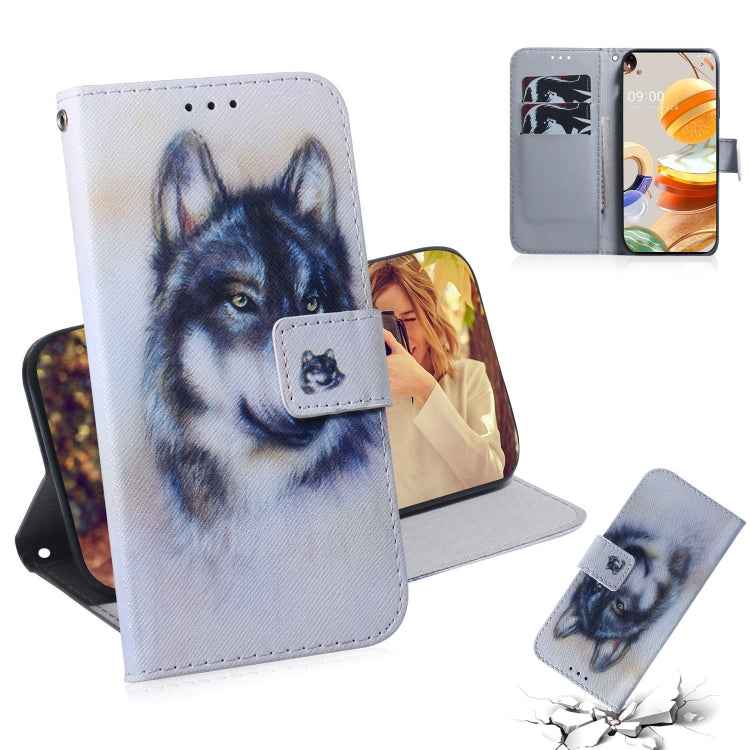 Coloured Drawing Horizontal Flip Leather Case, with Holder & Card Slots & Wallet, For LG K51S, For LG K61, For Xiaomi Redmi 9A, For Xiaomi Redmi 9C
