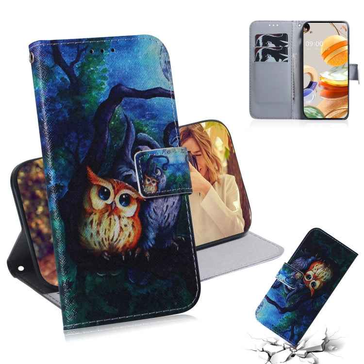 Coloured Drawing Horizontal Flip Leather Case, with Holder & Card Slots & Wallet, For LG K51S, For LG K61, For Xiaomi Redmi 9A, For Xiaomi Redmi 9C