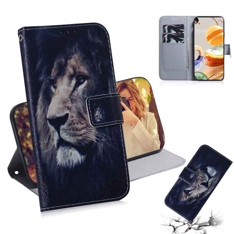 Coloured Drawing Horizontal Flip Leather Case, with Holder & Card Slots & Wallet, For LG K51S, For LG K61, For Xiaomi Redmi 9A, For Xiaomi Redmi 9C
