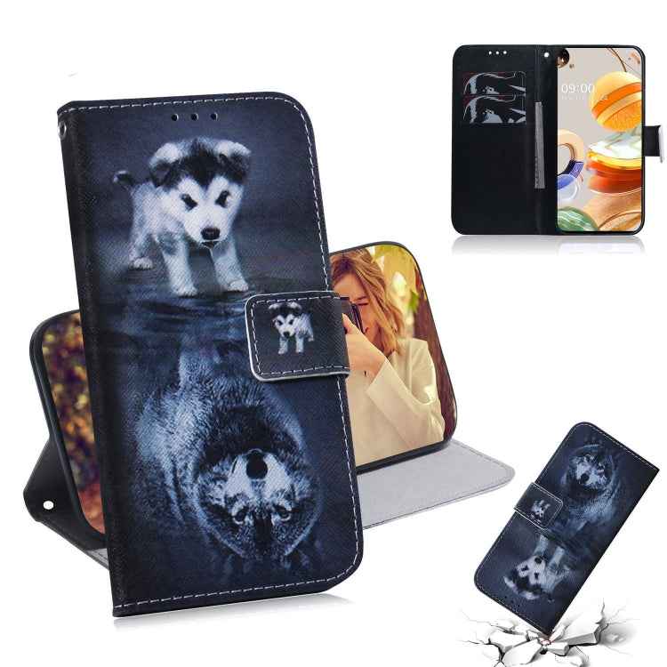 Coloured Drawing Horizontal Flip Leather Case, with Holder & Card Slots & Wallet, For LG K51S, For LG K61, For Xiaomi Redmi 9A, For Xiaomi Redmi 9C