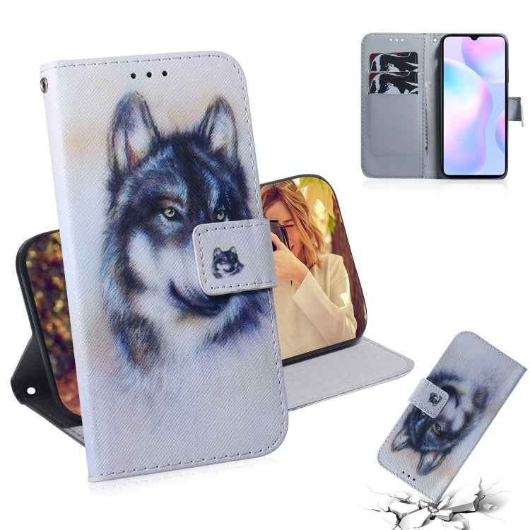 Coloured Drawing Horizontal Flip Leather Case, with Holder & Card Slots & Wallet, For LG K51S, For LG K61, For Xiaomi Redmi 9A, For Xiaomi Redmi 9C