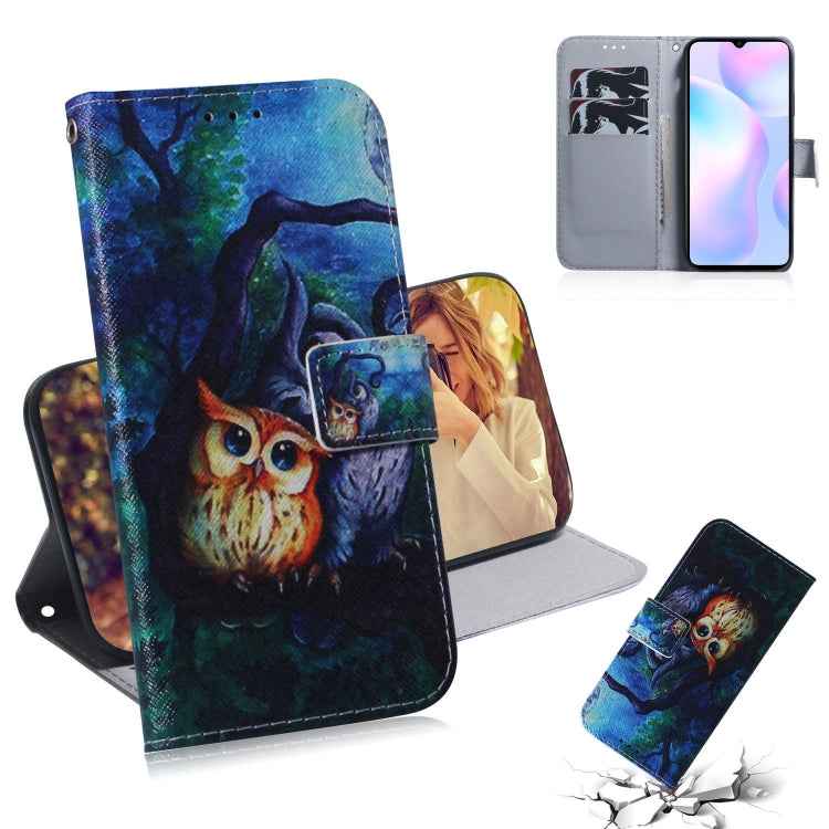 Coloured Drawing Horizontal Flip Leather Case, with Holder & Card Slots & Wallet, For LG K51S, For LG K61, For Xiaomi Redmi 9A, For Xiaomi Redmi 9C