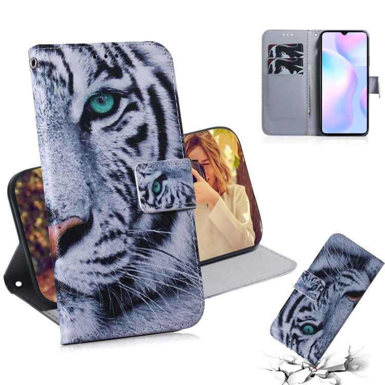 Coloured Drawing Horizontal Flip Leather Case, with Holder & Card Slots & Wallet, For LG K51S, For LG K61, For Xiaomi Redmi 9A, For Xiaomi Redmi 9C