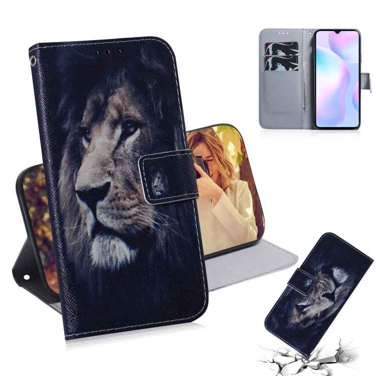Coloured Drawing Horizontal Flip Leather Case, with Holder & Card Slots & Wallet, For LG K51S, For LG K61, For Xiaomi Redmi 9A, For Xiaomi Redmi 9C