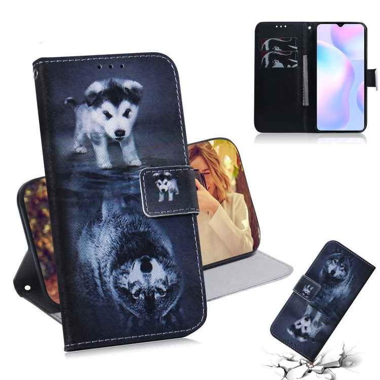 Coloured Drawing Horizontal Flip Leather Case, with Holder & Card Slots & Wallet, For LG K51S, For LG K61, For Xiaomi Redmi 9A, For Xiaomi Redmi 9C