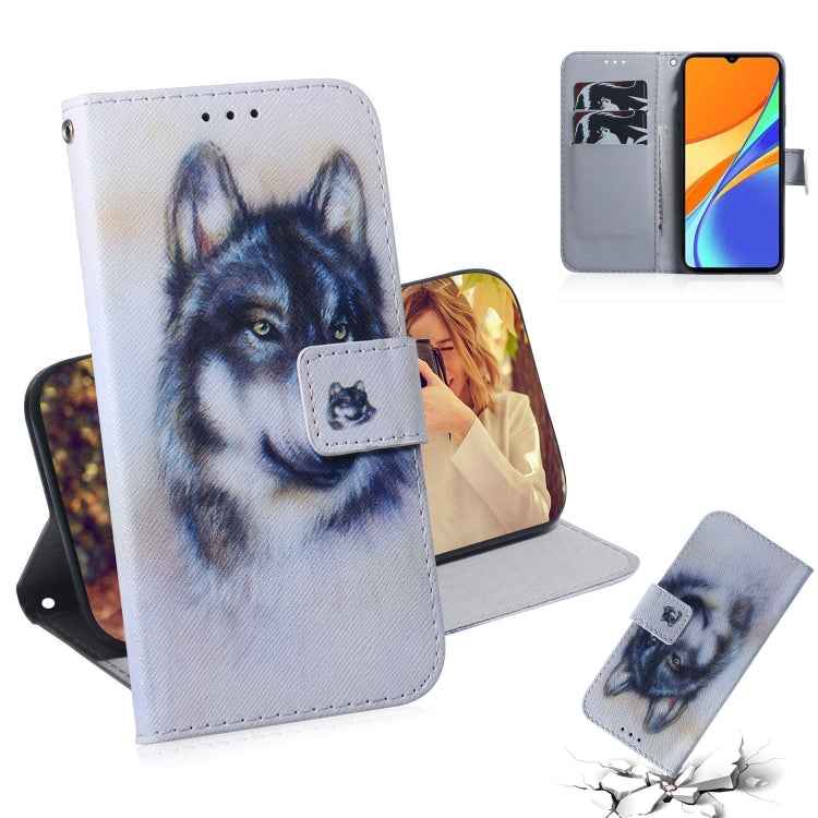 Coloured Drawing Horizontal Flip Leather Case, with Holder & Card Slots & Wallet, For LG K51S, For LG K61, For Xiaomi Redmi 9A, For Xiaomi Redmi 9C