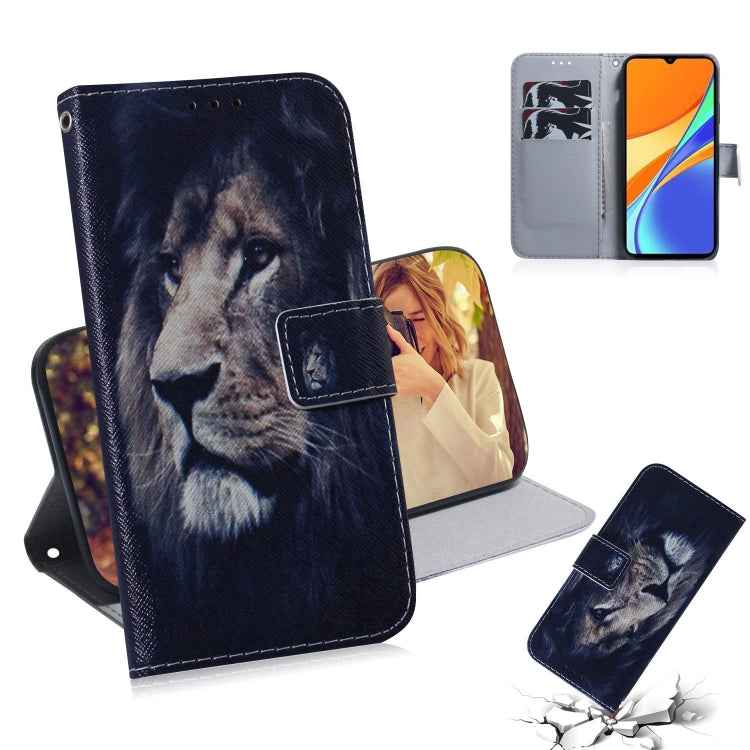 Coloured Drawing Horizontal Flip Leather Case, with Holder & Card Slots & Wallet, For LG K51S, For LG K61, For Xiaomi Redmi 9A, For Xiaomi Redmi 9C