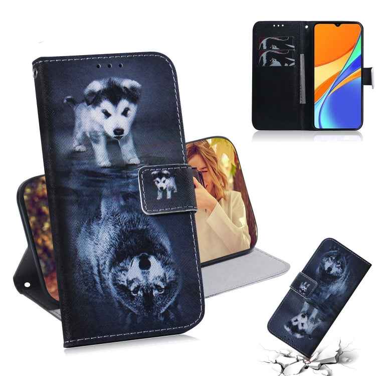 Coloured Drawing Horizontal Flip Leather Case, with Holder & Card Slots & Wallet, For LG K51S, For LG K61, For Xiaomi Redmi 9A, For Xiaomi Redmi 9C