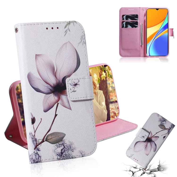 Coloured Drawing Horizontal Flip Leather Case, with Holder & Card Slots & Wallet, For LG K51S, For LG K61, For Xiaomi Redmi 9A, For Xiaomi Redmi 9C