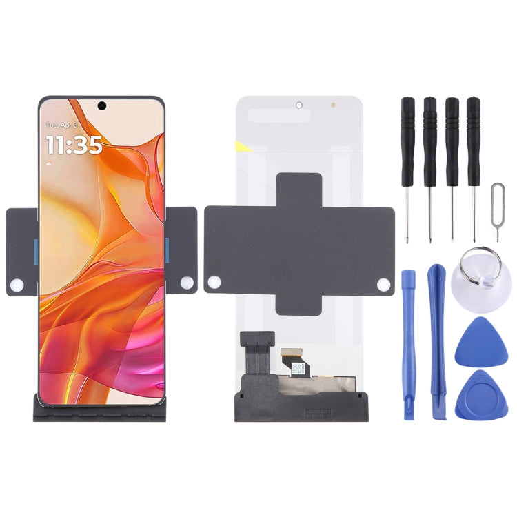 Original Foldable LTPO AMOLED LCD Screen with Digitizer Full Assembly, For Motorola Razr 50 Ultra, For Motorola Razr 50