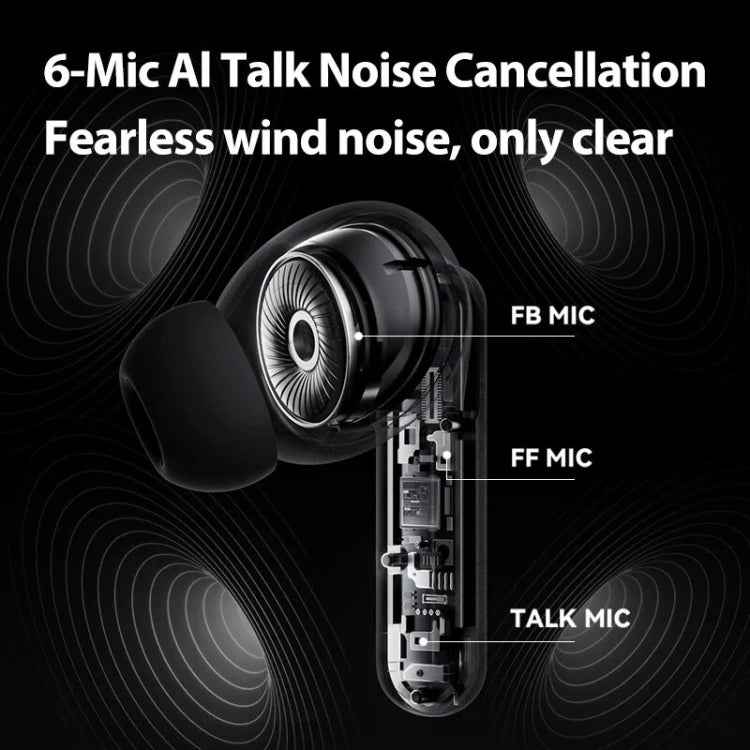 Sanag T51S TWS ANC Noise Reduction Wireless Bluetooth Earphone