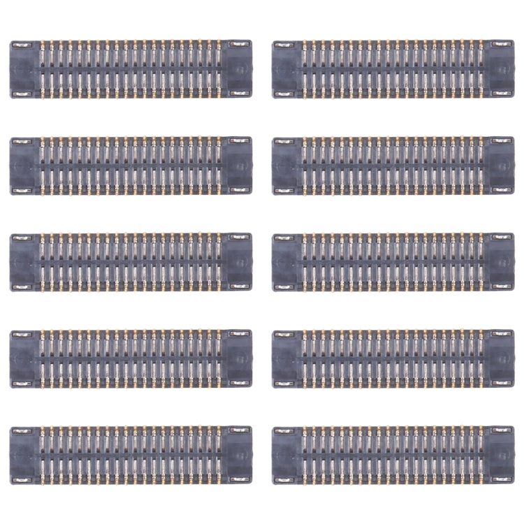 10pcs Motherboard LCD Display FPC Connector, For Samsung Galaxy A25 SM-A256B, For Samsung Galaxy A15 5G SM-A156B, For Samsung Galaxy S24 Ultra SM-S928B, For Samsung Galaxy S24+ SM-S926B, For Samsung Galaxy S24 SM-S921B, For Samsung Galaxy A15 S-A155F��...