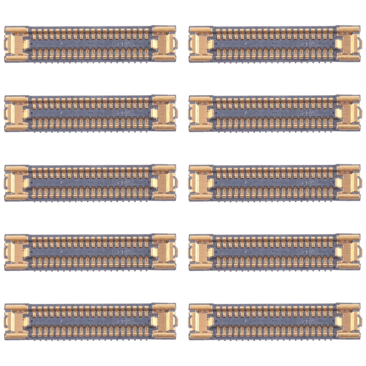 10pcs Motherboard LCD Display FPC Connector, For Samsung Galaxy A25 SM-A256B, For Samsung Galaxy A15 5G SM-A156B, For Samsung Galaxy S24 Ultra SM-S928B, For Samsung Galaxy S24+ SM-S926B, For Samsung Galaxy S24 SM-S921B, For Samsung Galaxy A15 S-A155F��...