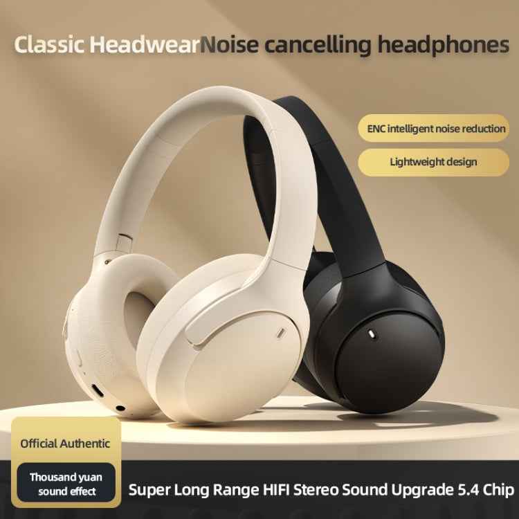 NC10 ANC Active Noise Reduction Head-mounted Bluetooth Earphone