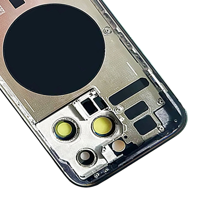 For iPhone 14 Pro Battery Back Cover with Side Keys & Card Tray, US Version, China Version, CE EU Version