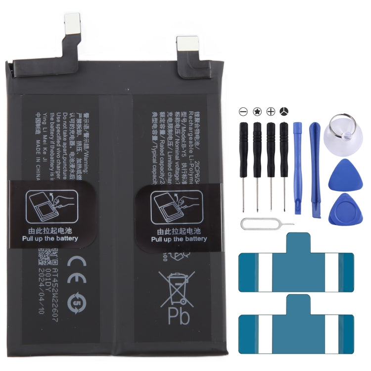 Li-Polymer Battery Replacement, For vivo X100 BA06 5000mAh, For vivo X90s B-X5 4810mAh, For vivo iQOO Neo7 Racing B-Y5 5000mAh, For vivo iQOO Neo7 SE B-W7 5000mAh, For vivo X90 Pro B-X1 4870mAh, For vivo X90 B-X5 4810mAh, For vivo iQOO 11 B-X3 5000mAh�...