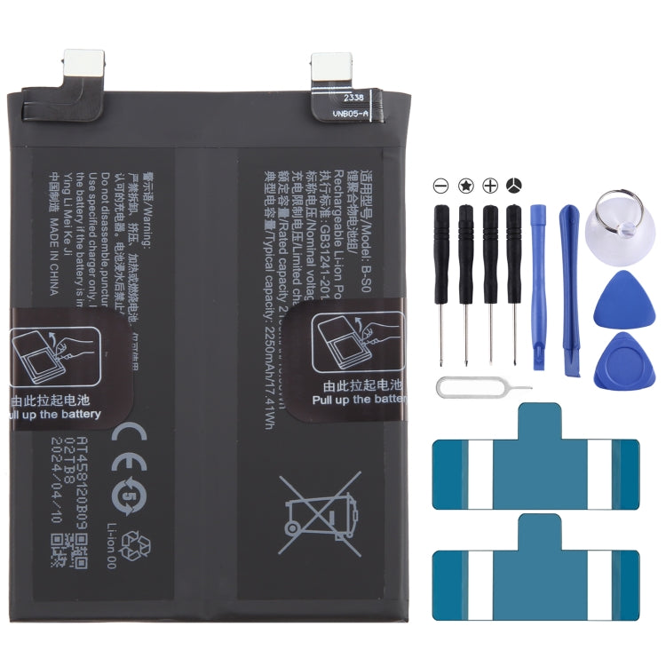 Li-Polymer Battery Replacement, For vivo X100 BA06 5000mAh, For vivo X90s B-X5 4810mAh, For vivo iQOO Neo7 Racing B-Y5 5000mAh, For vivo iQOO Neo7 SE B-W7 5000mAh, For vivo X90 Pro B-X1 4870mAh, For vivo X90 B-X5 4810mAh, For vivo iQOO 11 B-X3 5000mAh�...