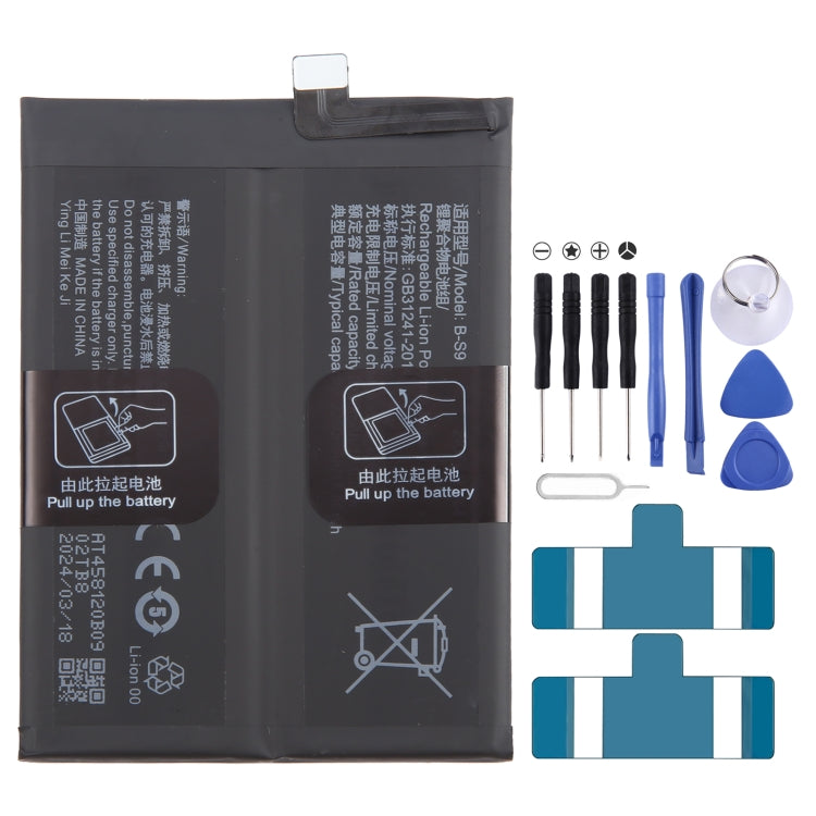 Li-Polymer Battery Replacement, For vivo X100 BA06 5000mAh, For vivo X90s B-X5 4810mAh, For vivo iQOO Neo7 Racing B-Y5 5000mAh, For vivo iQOO Neo7 SE B-W7 5000mAh, For vivo X90 Pro B-X1 4870mAh, For vivo X90 B-X5 4810mAh, For vivo iQOO 11 B-X3 5000mAh�...