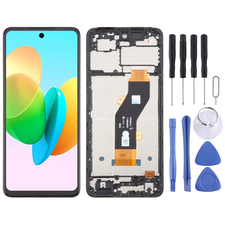 OEM LCD Screen Digitizer Full Assembly With Frame, For Tecno Spark 20 Pro 4G KJ6, For Tecno Spark 20C BG7n, For Tecno Camon 20 Pro CK7n, For Tecno Spark 10C KI5k, For Tecno Spark 10 KI5q, For Tecno Spark Go 2023 BF7n, For Tecno Spark 10 Pro KI7        ...