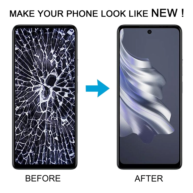 OEM LCD Screen Digitizer Full Assembly With Frame, For Tecno Spark 20 Pro 4G KJ6, For Tecno Spark 20C BG7n, For Tecno Camon 20 Pro CK7n, For Tecno Spark 10C KI5k, For Tecno Spark 10 KI5q, For Tecno Spark Go 2023 BF7n, For Tecno Spark 10 Pro KI7        ...