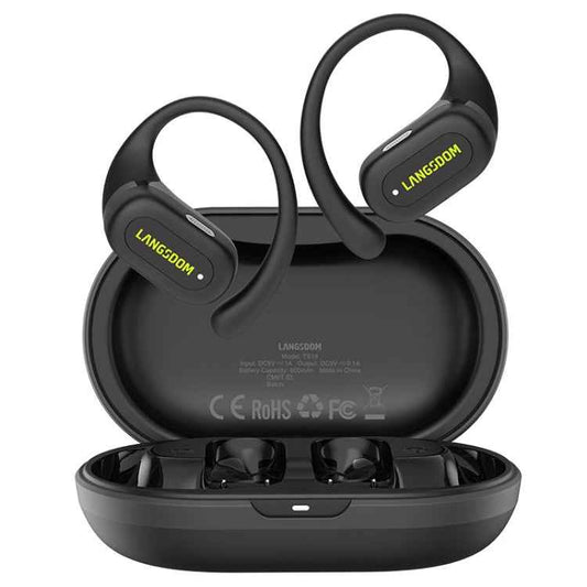 Langsdom TS19 Ear-mounted ENC Noise Reduction Wireless Bluetooth Earphone