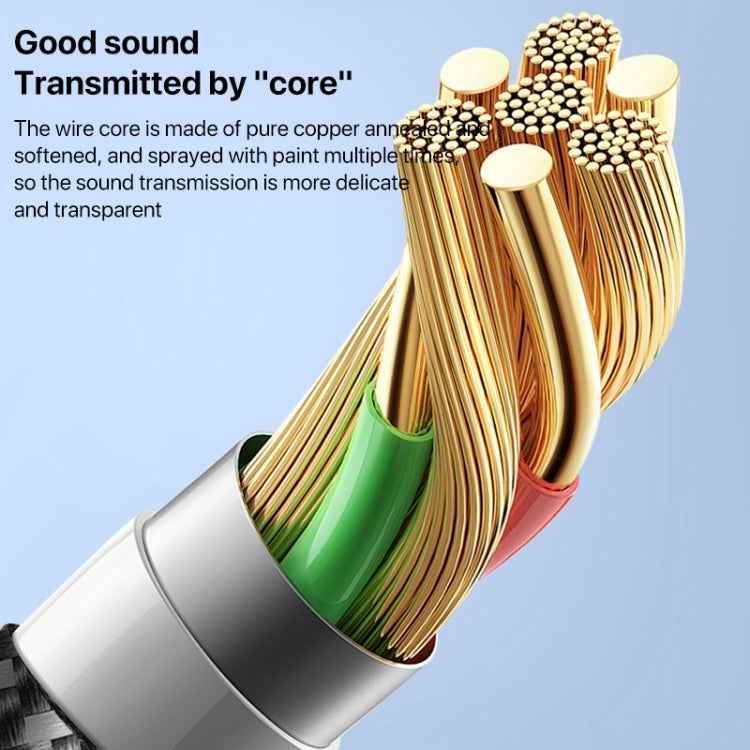 2 in 1 USB-C / Type-C, 8 Pin to 3.5mm Audio Adapter Cable