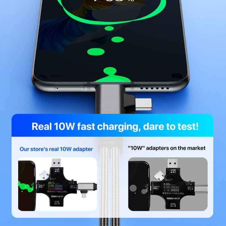 4 in 1 USB-C / Type-C, 8 Pin to 3.5mm, USB-C / Type-C Audio Adapter Cable