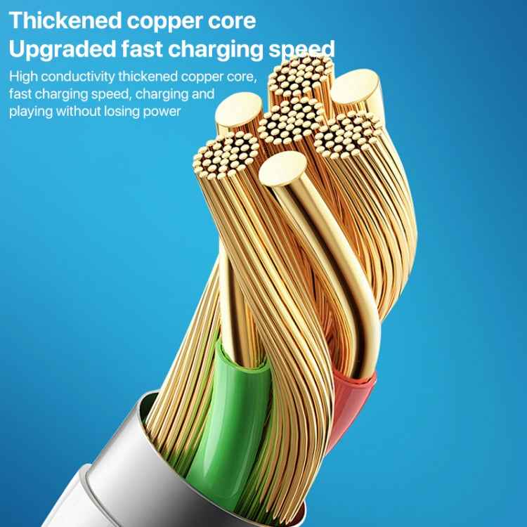 4 in 1 USB-C / Type-C, 8 Pin to 3.5mm, USB-C / Type-C Audio Adapter Cable