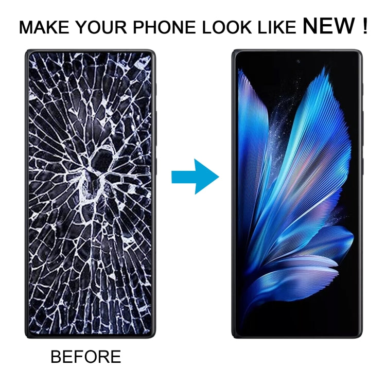 Écran LCD secondaire d'origine avec numériseur complet, pour Vivo X Fold3 Pro, Vivo X Fold3, Vivo X Fold2, Vivo X Fold+, Vivo X Fold