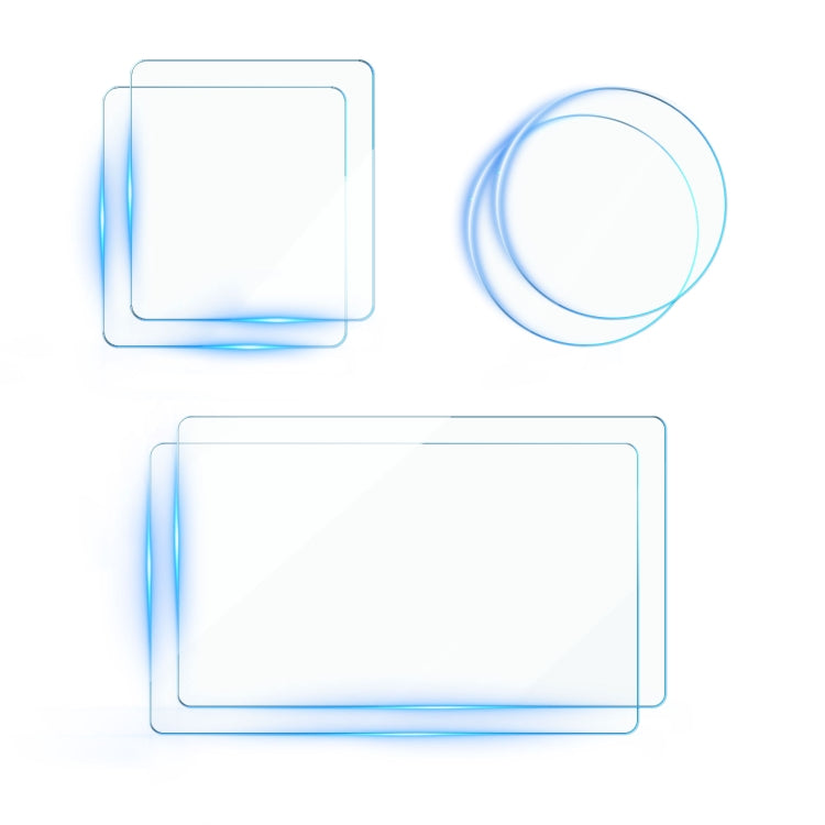 3 in 1 Lens Protector Front and Rear Screen Tempered Glass Films, For DJI Osmo Action 5 Pro