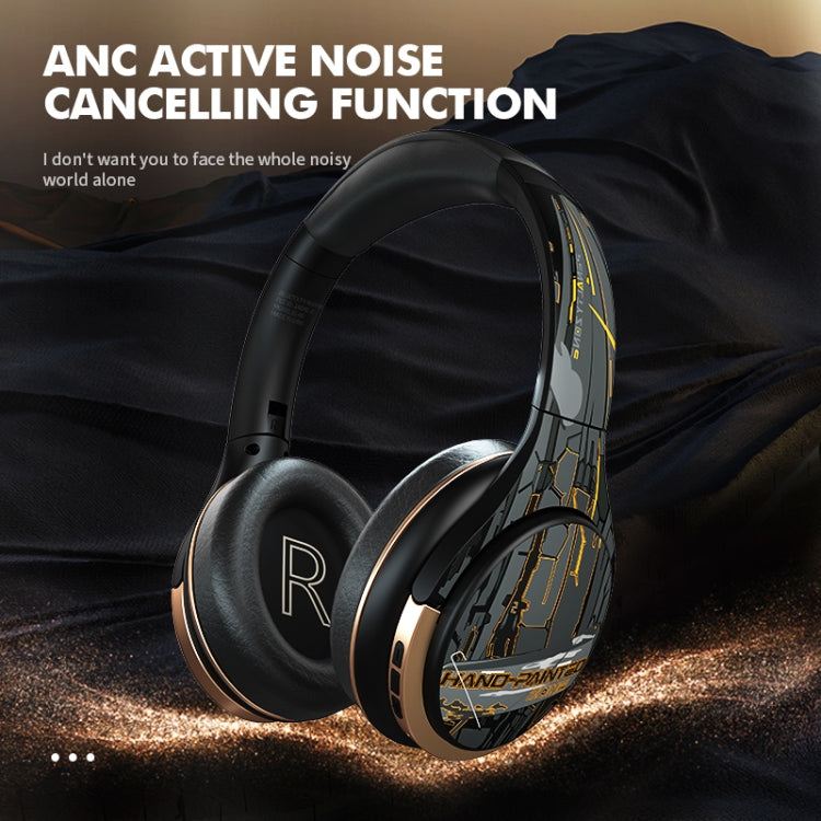 A6 ANC Gaming Studio Bluetooth Wireless Headphones