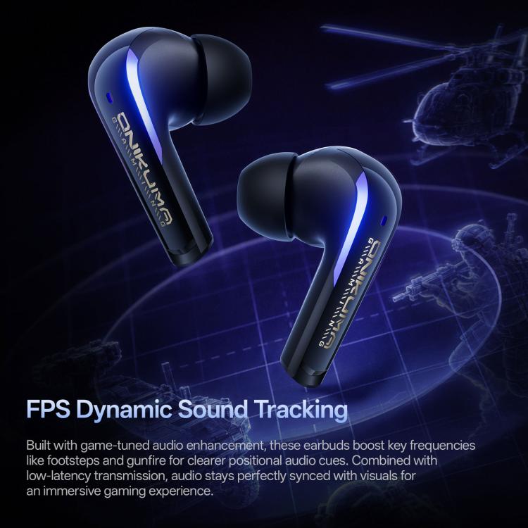 ONIKUMA T27 Dual Mode Cool Wireless Bluetooth Earphone, T27