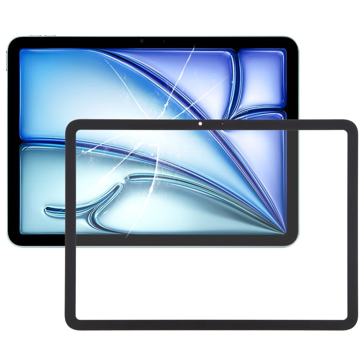 Front Screen Outer Glass Lens with OCA Optically Clear Adhesive, For iPad Air 13 2024 A2903 A2904 A2898, For iPad Air 11 2024 A2899 A2900 A2902, For iPad Pro 11 2024 A2836 A2837 A3006