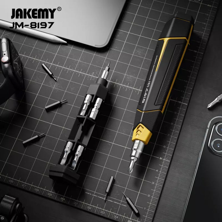 JAKEMY JM-8197 16 in 1 Manual Magnetic High Hardness Precision Screwdriver, JAKEMY JM-8197