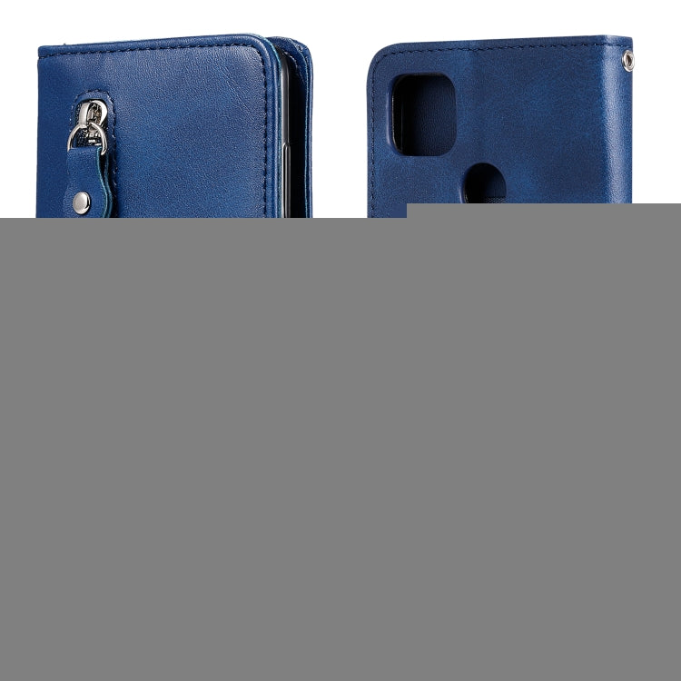 Fashion Calf Texture Zipper Horizontal Flip Leather Case with Stand & Card Slots & Wallet Function, For iPhone 12 Pro / 12, For iPhone 12 Pro Max, For Xiaomi Redmi 9C, For Xiaomi Redmi 9A, For Samsung Galaxy Note20 Ultra, For Samsung Galaxy Note20     ...