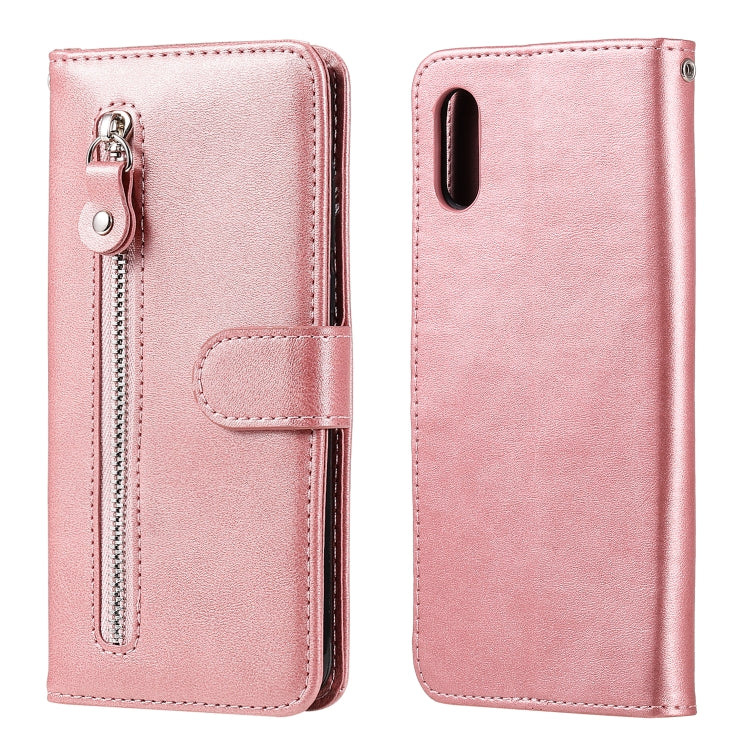 Fashion Calf Texture Zipper Horizontal Flip Leather Case with Stand & Card Slots & Wallet Function, For iPhone 12 Pro / 12, For iPhone 12 Pro Max, For Xiaomi Redmi 9C, For Xiaomi Redmi 9A, For Samsung Galaxy Note20 Ultra, For Samsung Galaxy Note20     ...