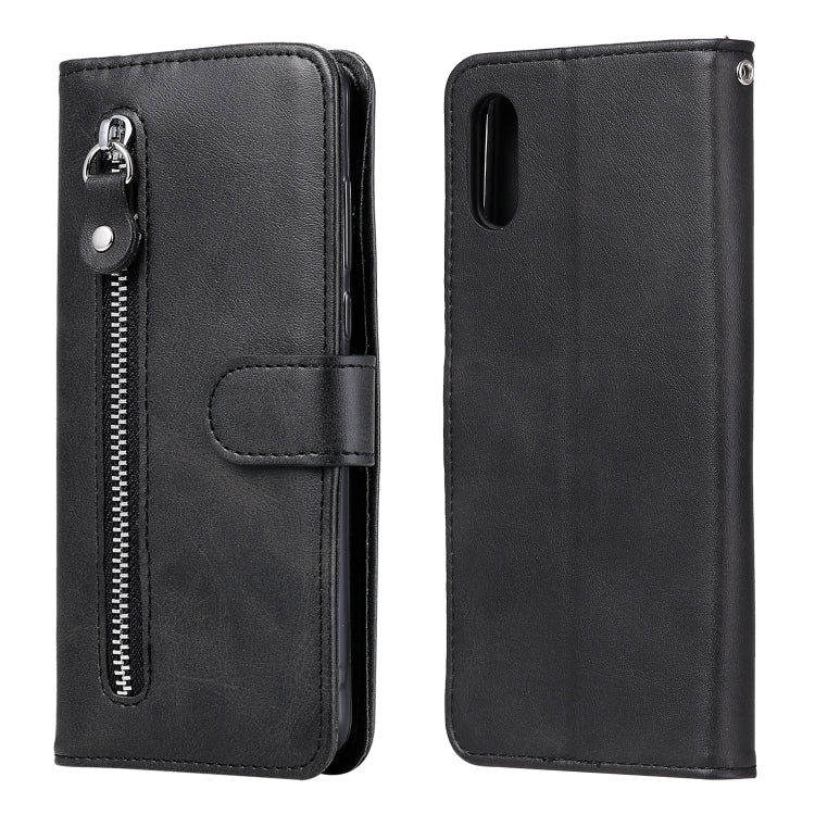 Fashion Calf Texture Zipper Horizontal Flip Leather Case with Stand & Card Slots & Wallet Function, For iPhone 12 Pro / 12, For iPhone 12 Pro Max, For Xiaomi Redmi 9C, For Xiaomi Redmi 9A, For Samsung Galaxy Note20 Ultra, For Samsung Galaxy Note20     ...