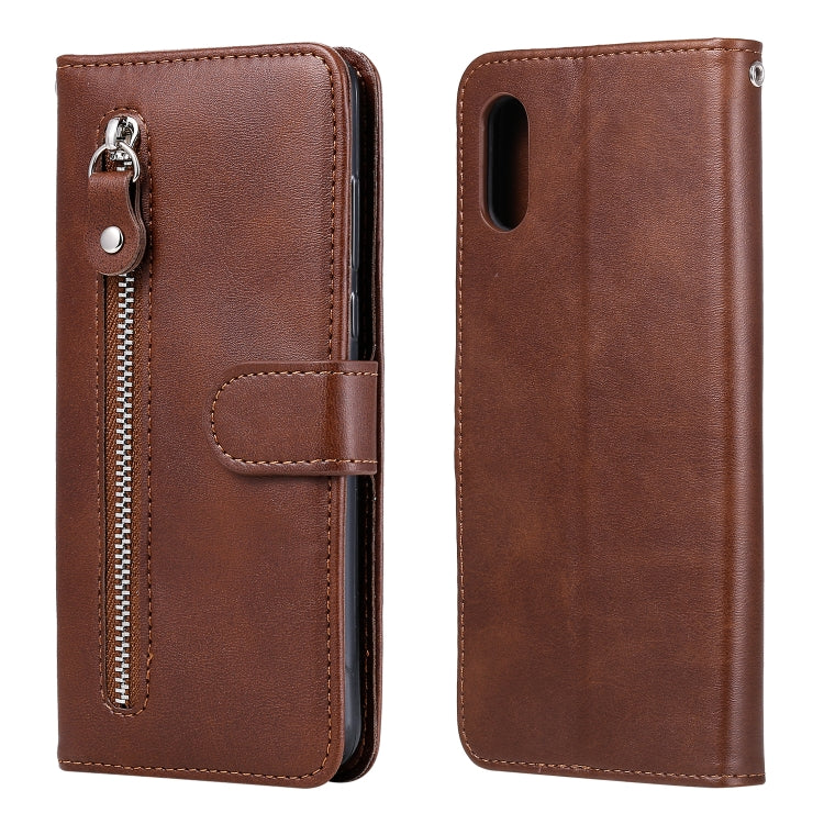 Fashion Calf Texture Zipper Horizontal Flip Leather Case with Stand & Card Slots & Wallet Function, For iPhone 12 Pro / 12, For iPhone 12 Pro Max, For Xiaomi Redmi 9C, For Xiaomi Redmi 9A, For Samsung Galaxy Note20 Ultra, For Samsung Galaxy Note20     ...