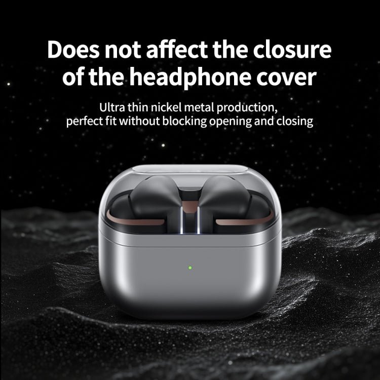 Bluetooth Earphone Charging Box Metal Stickers, For Samsung Galaxy Buds3 Pro