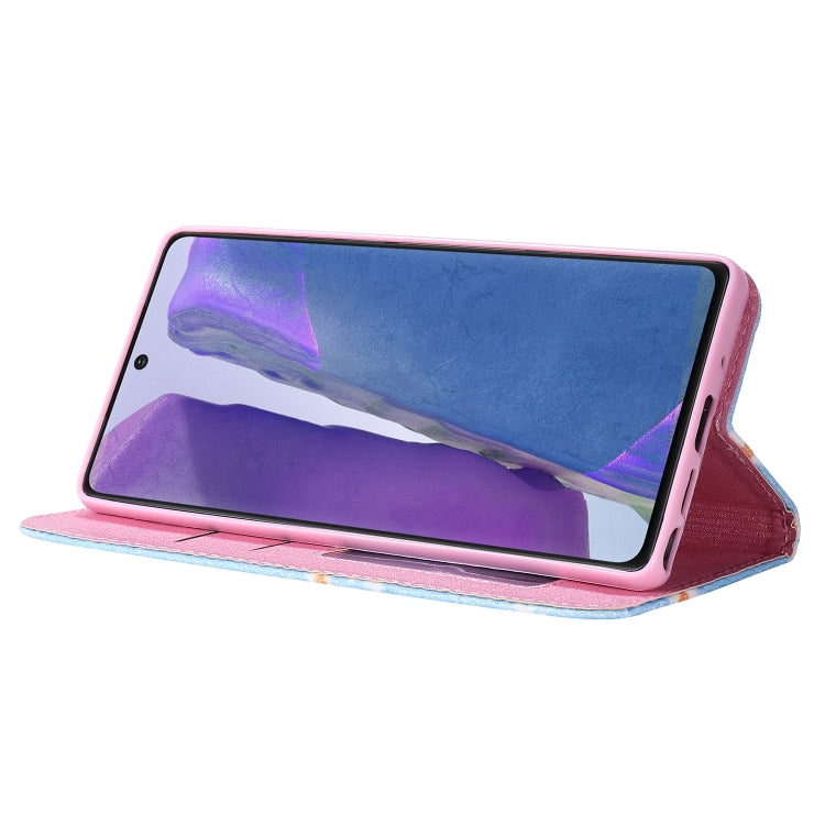 Glittering Daisy Magnetic Horizontal Flip Leather Case with Holder & Card Slots & Photo Frame, For Samsung Galaxy Note20, For Samsung Galaxy Note20 Ultra, For iPhone 12 Pro Max, For iPhone 12 / 12 Pro, For iPhone 12 mini