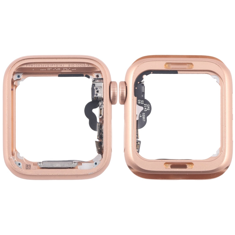 Aluminium Alloy Middle Frame Bezel Plate with Crown Spin Axis Flex Cable, For Apple Watch SE 2020 40MM LTE, For Apple Watch SE 2020 40MM GPS, For Apple Watch Series SE 2020 44MM LTE, For Apple Watch SE 2020 44MM GPS, For Apple Watch Series 5 44MM LTE��...