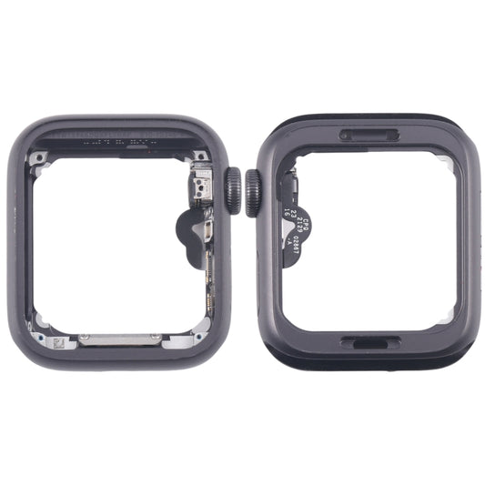 Aluminium Alloy Middle Frame Bezel Plate with Crown Spin Axis Flex Cable, For Apple Watch SE 2020 40MM LTE, For Apple Watch SE 2020 40MM GPS, For Apple Watch Series SE 2020 44MM LTE, For Apple Watch SE 2020 44MM GPS, For Apple Watch Series 5 44MM LTE��...