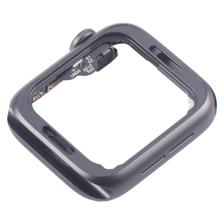 Aluminium Alloy Middle Frame Bezel Plate with Crown Spin Axis Flex Cable, For Apple Watch SE 2020 40MM LTE, For Apple Watch SE 2020 40MM GPS, For Apple Watch Series SE 2020 44MM LTE, For Apple Watch SE 2020 44MM GPS, For Apple Watch Series 5 44MM LTE��...