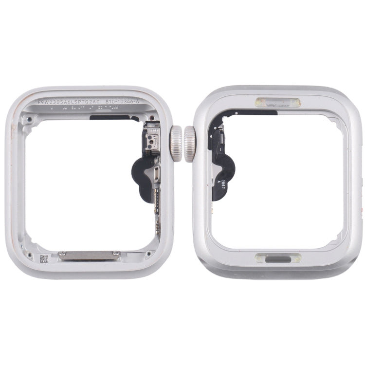 Aluminium Alloy Middle Frame Bezel Plate with Crown Spin Axis Flex Cable, For Apple Watch SE 2020 40MM LTE, For Apple Watch SE 2020 40MM GPS, For Apple Watch Series SE 2020 44MM LTE, For Apple Watch SE 2020 44MM GPS, For Apple Watch Series 5 44MM LTE��...
