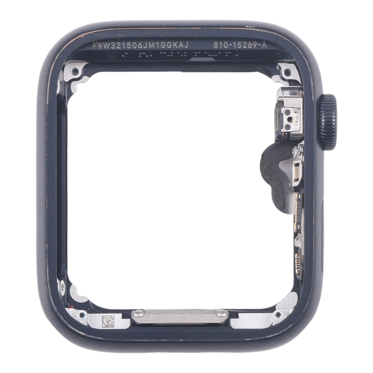 Aluminium Alloy Middle Frame Bezel Plate with Crown Spin Axis Flex Cable, For Apple Watch SE 2022 40MM LTE, For Apple Watch SE 2022 40MM GPS, For Apple Watch SE 2022 44MM LTE, For Apple Watch SE 2022 44MM GPS