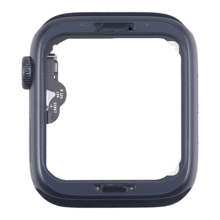 Aluminium Alloy Middle Frame Bezel Plate with Crown Spin Axis Flex Cable, For Apple Watch SE 2022 40MM LTE, For Apple Watch SE 2022 40MM GPS, For Apple Watch SE 2022 44MM LTE, For Apple Watch SE 2022 44MM GPS