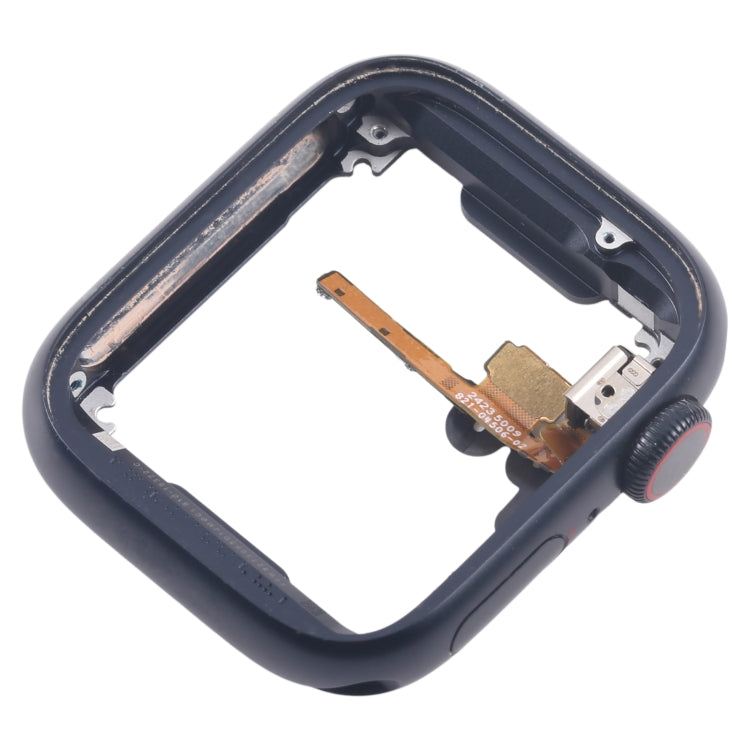 Aluminium Alloy Middle Frame Bezel Plate with Crown Spin Axis Flex Cable, For Apple Watch Series 7 / 8 / 9 45MM LTE, For Apple Watch Series 7 / 8 / 9 45MM GPS, For Apple Watch Series 7 / 8 / 9 41MM LTE, For Apple Watch Series 7 / 8 / 9 41MM GPS