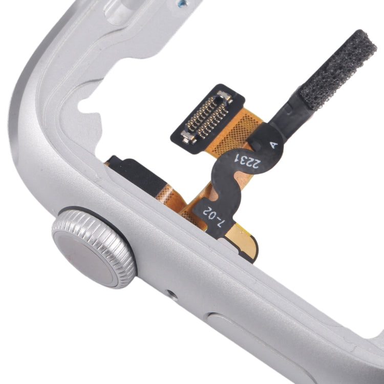 Aluminium Alloy Middle Frame Bezel Plate with Crown Spin Axis Flex Cable, For Apple Watch Series  8 / 9 45MM LTE, For Apple Watch Series  8 / 9 45MM GPS, For Apple Watch Series  8 / 9 41MM LTE, For Apple Watch Series  8 / 9 41MM GPS