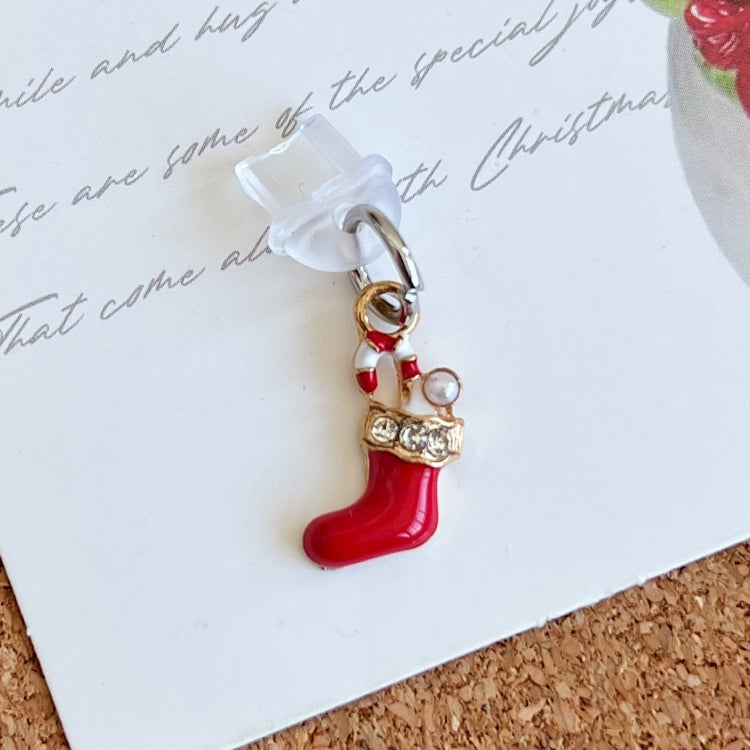 Christmas Series Dust Plug, For Micro USB