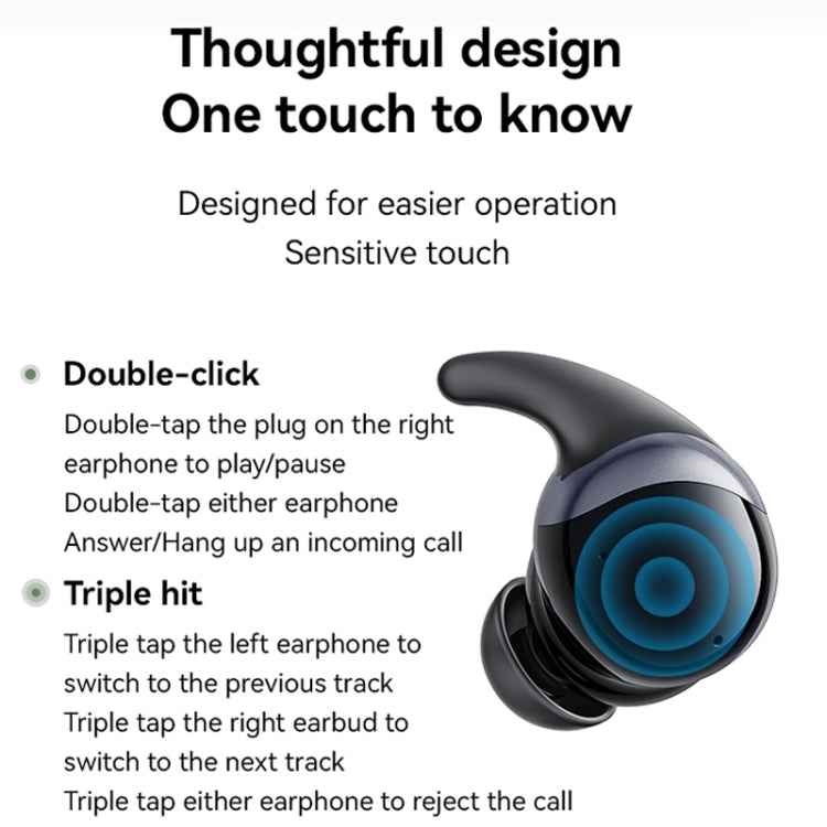 Yesido TWS30 ANC Active Noise Reduction TWS Bluetooth Earphone